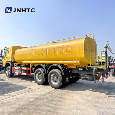 HOWO 6x4 336hp 8-20cbm वाटर ट्रक स्प्रिंकलर वाटर टैंकर स्प्रे ट्रक