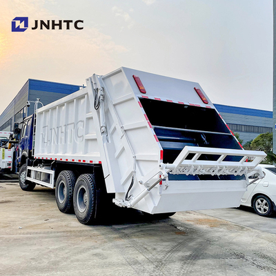 15m3 Sinotruk Howo 6x4 10 व्हील्स गारबेज कॉम्पेक्टर ट्रक हैंगिंग बकेट