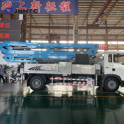 HOWO 8x4 चेसिस कंक्रीट पम्प ट्रक 371HP Euro2