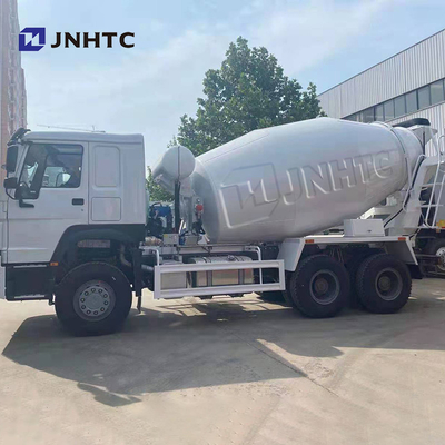 6X4 सिनोट्रुक आयरन कंक्रीट मोबाइल मिक्सर ट्रांजिट मिक्सिंग ट्रक 12cbm 10cbm 9cbm