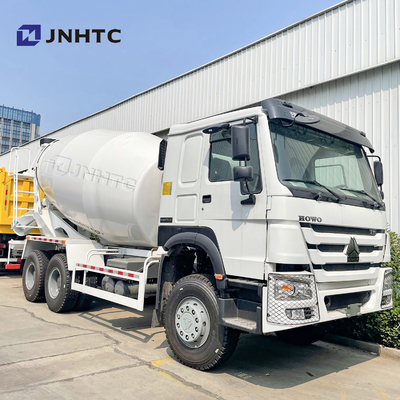 LHD Sinotruk HOWO 9m3 कंक्रीट मिक्सर वाहन 10 पहिए