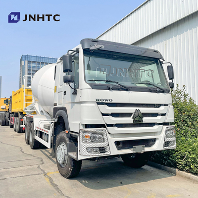 LHD Sinotruk HOWO 9m3 कंक्रीट मिक्सर वाहन 10 पहिए