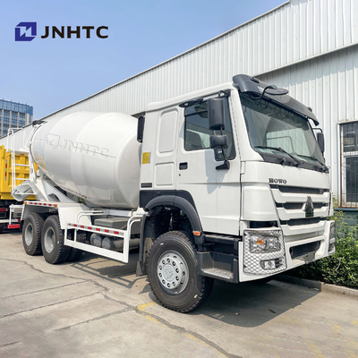LHD Sinotruk HOWO 9m3 कंक्रीट मिक्सर वाहन 10 पहिए