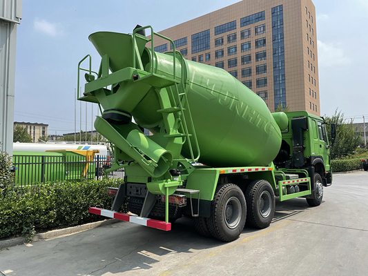 10cbm 6x4 / 8x4 Sinotruk HOWO मोबाइल कंक्रीट मिक्सर ट्रक गियर ट्रांसमिशन: