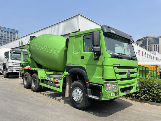 371hp 10cbm 6x4 सिनोट्रुक HOWO कंक्रीट बैच ट्रक नया मॉडल: