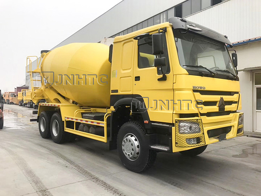 371hp Orignal Sinotruk Howo मिक्सर टैंक ट्रक 10M3 6x4 10 व्हील लेफ्ट हैंड ड्राइव