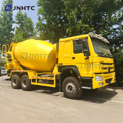 371hp Orignal Sinotruk Howo मिक्सर टैंक ट्रक 10M3 6x4 10 व्हील लेफ्ट हैंड ड्राइव