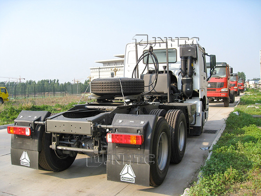 10 पहियों 371 हाउ ट्रैक्टर हेड हाउ ट्रेलर हेड 50T 6X4