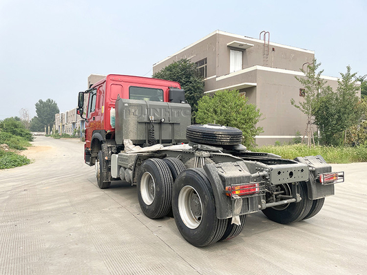 यूरो 2 सिनोट्रुक होवो 6x4 371 ट्रैक्टर ट्रक 10 पहियों नया ट्रक हेड ट्रैक्टर