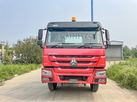 3.5 इंच यूरो2 सिनोट्रुक होवो 6x4 371 प्राइम मूवर ट्रक 10 पहिए