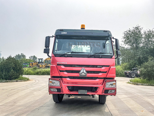 3.5 इंच यूरो 2 सिनोट्रुक होवो 6x4 371 10 व्हील ट्रैक्टर हेड