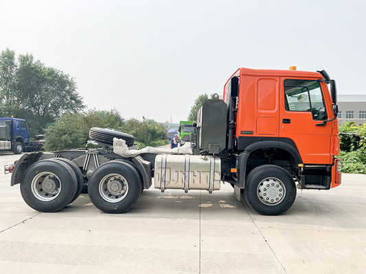 10 पहियों 420hp प्राइम मूवर ट्रक चीन हाउ ट्रैक्टर ट्रेलर हेड 6x4