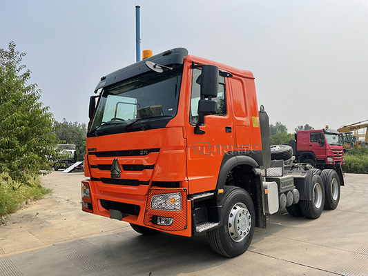 10 पहियों 420hp प्राइम मूवर ट्रक चीन हाउ ट्रैक्टर ट्रेलर हेड 6x4