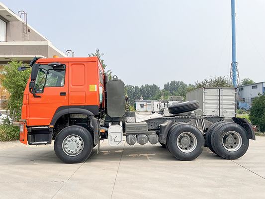 10 पहियों 420hp प्राइम मूवर ट्रक चीन हाउ ट्रैक्टर ट्रेलर हेड 6x4