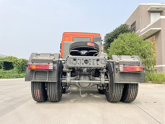 10 पहियों 420hp प्राइम मूवर ट्रक चीन हाउ ट्रैक्टर ट्रेलर हेड 6x4