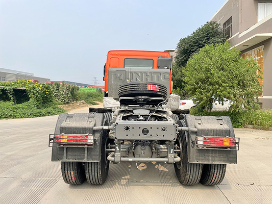 10 पहियों 420hp प्राइम मूवर ट्रक चीन हाउ ट्रैक्टर ट्रेलर हेड 6x4