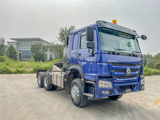 6X4 ट्रक हाउ ट्रैक्टर ट्रक हेड ट्रेलर ट्रक हेड 371hp प्राइम मूवर