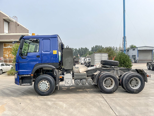 सिनोट्रुक 10 पहियों 6X4 हाउ ट्रैक्टर हेड 371hp ट्रेलर ट्रक हेड