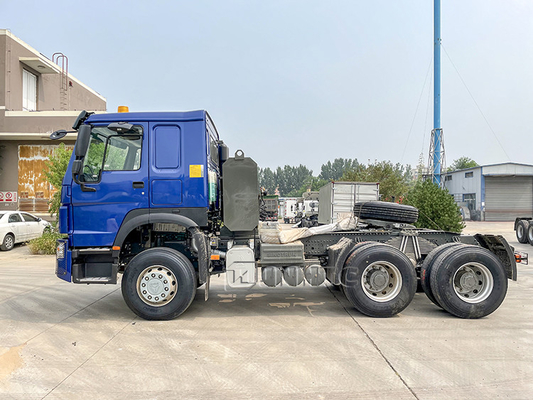 420hp Sinotruk 10 व्हील्स प्राइम मूवर ट्रक 6X4 ट्रक Howo ट्रेलर ट्रक हेड