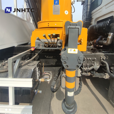Shacman 8x4 F3000 12 टन ट्रक माउंटेड क्रेन 4 स्ट्रेट आर्म 12 व्हील
