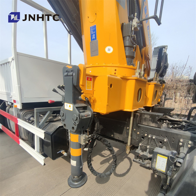 Shacman 8x4 F3000 12 टन ट्रक माउंटेड क्रेन 4 स्ट्रेट आर्म 12 व्हील