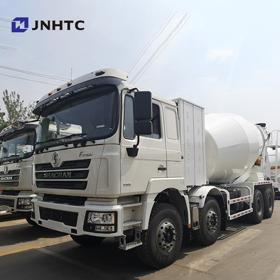 Shacman 6x4 10 पहियों कंक्रीट मिक्सर ट्रक आंदोलनकारी लॉरी