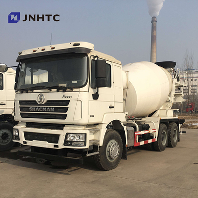 Shacman 6x4 10 पहियों कंक्रीट मिक्सर ट्रक आंदोलनकारी लॉरी