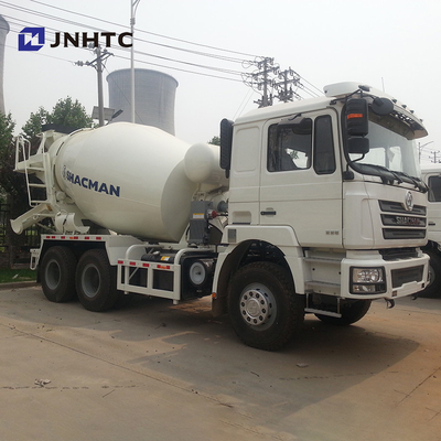 Shacman 6x4 10 पहियों कंक्रीट मिक्सर ट्रक आंदोलनकारी लॉरी
