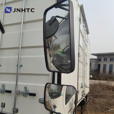 SINOTRUK HOWO LHD बॉक्स ट्रक वैन कार्गो ट्रक 6 टन 116hp