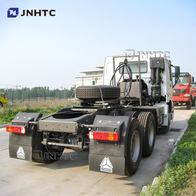 Sinotruk HOWO 6x4 371 10 व्हील्स प्राइम मूवर ट्रेलर 20 टन
