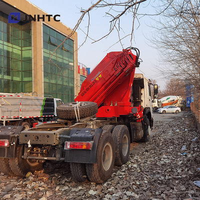 371hp 8 टन टेलीस्कोपिक क्रेन ट्रक सिनोट्रुक HOWO 6x4 40t 10 व्हील्स