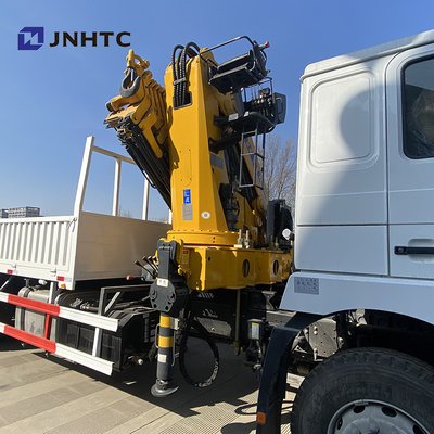 फ्लैटबेड ड्रॉपसाइड कार्गो ट्रक माउंटेड क्रेन शैकमैन F3000 6x4