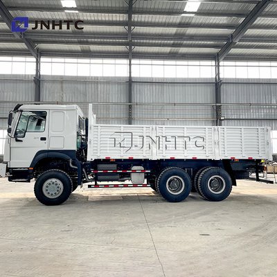 HOWO 371HP 6X6 4x4 ड्राइव कार्गो ट्रक कॉलम प्लेट ड्रॉपसाइड गेट