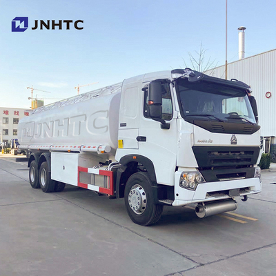 Sinotruk Howo A7 6x4 10 व्हील फ्यूल टैंकर ट्रक 371hp यूरो 2 इंजन के साथ