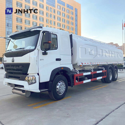 Sinotruk Howo A7 6x4 10 व्हील फ्यूल टैंकर ट्रक 371hp यूरो 2 इंजन के साथ