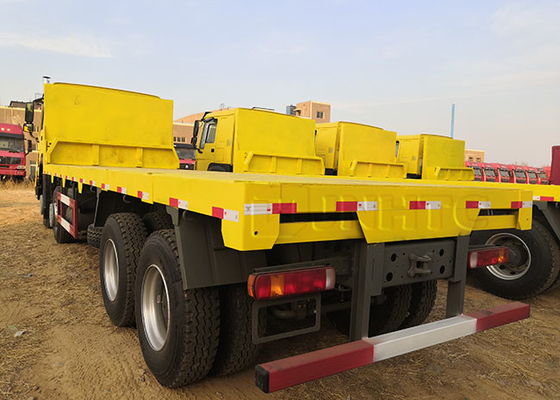 Sinotruk Howo 8x4 हैवी ड्यूटी कार्गो ट्रक इलेक्ट्रिक 12 व्हील 420hp