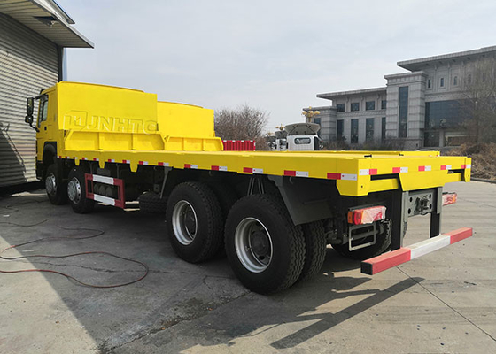 Sinotruk Howo 8x4 हैवी ड्यूटी कार्गो ट्रक इलेक्ट्रिक 12 व्हील 420hp