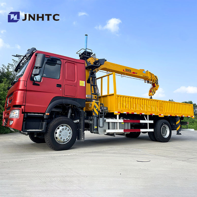 सिनोट्रुक HOWO 4x2 300hp क्रेन ट्रक मैनुअल ट्रांसमिशन