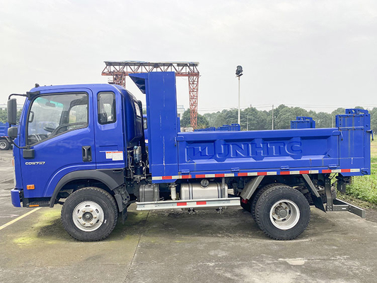 Howo लाइट डंप ट्रक 10 स्वचालित कम कीमत SINOTRUK CDW 4x2 लाइट ड्यूटी मिनी डंप ट्रक एयर सस्पेंशन बिक्री के लिए