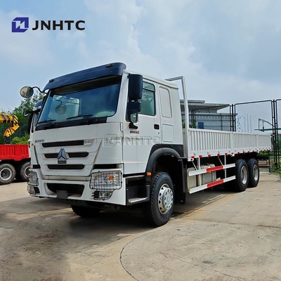 सिनोट्रुक होवो कार्गो ट्रक 6x4 25 टन 340hp सस्ता और ठीक फ्लैटबेड कार्गो ट्रक बिक्री के लिए