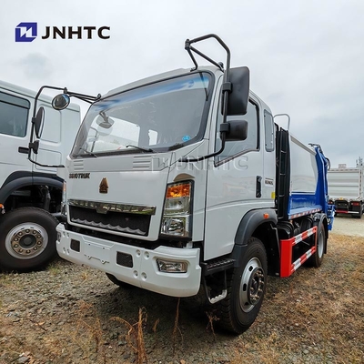 नई HOWO कचरा ट्रक 4X2 5CBM 105CBM कचरा कचरा कम्पैक्टर कचरा ट्रक