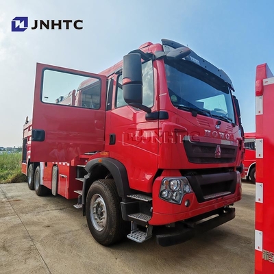 HOWO अग्निशमन ट्रक 6X4 480hp 5000L पानी फोम टैंकर अग्निशमन ट्रक मिनी अग्निशमन ट्रक