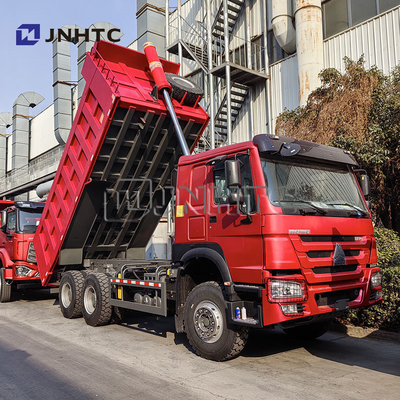 भारी शुल्क Sinotruck Howo डंप ट्रक ट्रक 6x4 10 व्हीलर 336 371 380 hp 40 टन टिपर डंप ट्रक