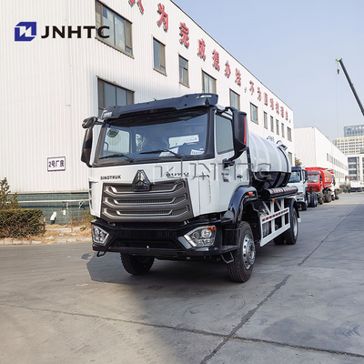 चीन ब्रांड HOWO NX 6 पहिया उच्च दबाव वैक्यूम सक्शन ट्रक