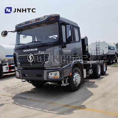 नई शाकमैन X3000 6x4 10 पहिए 30-40 टन डीजल फ्लैट रूफ ट्रैक्टर ट्रक हेड बिक्री के लिए