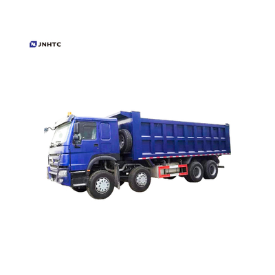 SINOTRUK HOWO 12 व्हीलर हैवी ड्यूटी डंप ट्रक सेल्फ लोडिंग 8x4 3cbm 371hp