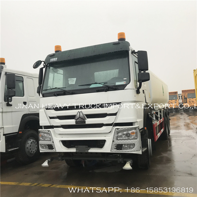 Sinotruk Howo 25cbm 25000 लीटर वाटर टैंक ट्रक वाटर स्प्रिंकलर ट्रक