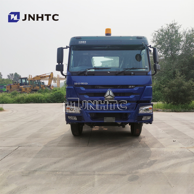 Howo 371 420hp 6X4 प्रयुक्त ट्रैक्टर ट्रक हेड 400L डीजल टैंक